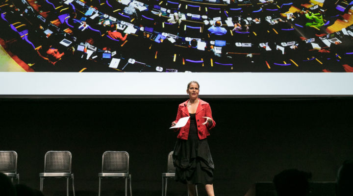 Paola Antonelli, June 19, 2018. Photo: Gianluca Di Ioia