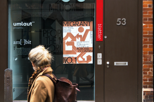 Migrant Journal 1, Across Country. London, 2016. Image courtesy of Migrant Journal.