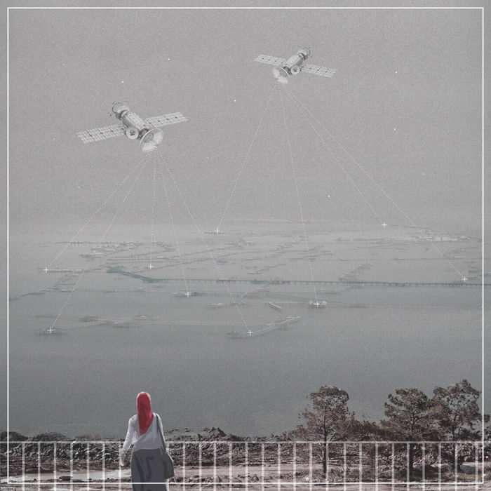 Garine Boghossian, Neft Daşlari, Layers of Steel and Timber, 2018. Image courtesy the author.